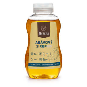 GRIZLY Agave szirup BIO 350 g/250 ml