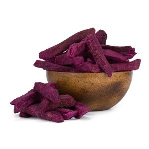 GRIZLY Ropogós édes lila hasábburgonya 150 g