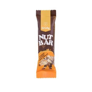 GRIZLY Nut bar mandula - kesudió - étcsokoládé 40 g