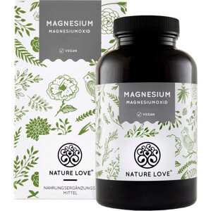 Nature Love Magnesium Complex Kapseln Vitaminok magnéziummal a fáradtság csökkentésére, kapszula, 180 db.