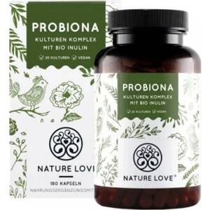 NATURE LOVE®  Probiona komplex + Bio Inulin, 180 kapszula