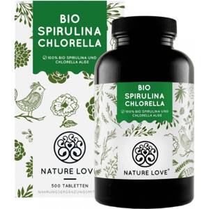 Nature Love Bio-Spirulina Chlorella, 500 tabletta