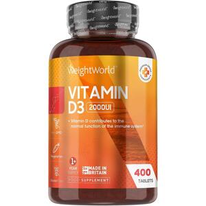 WeightWorld D3-vitamin 4000 NE, 400 tabletta