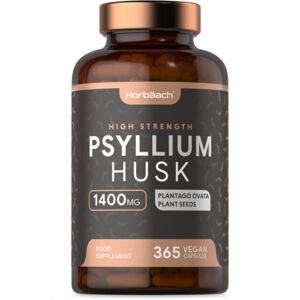 Horbaach Psyllium Husk 1400 mg vegán kapszula - szám 365