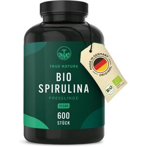 True Nature prémium bio spirulina pellet 500 mg x 600 db