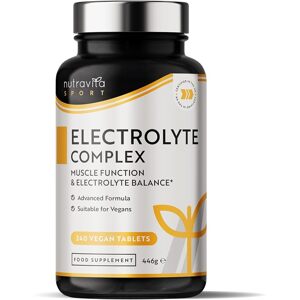 Electrolyte Complex - Nagy szilárdságú tabletta hozzáadott magnéziummal, káliummal és kalciummal, 240 tabletta
