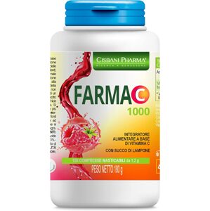 C-vitamin FarmaC málna ízesítéssel, 180 g