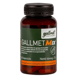 GALLMET-Mix 60 kapszula epesavakkal és gyógynövényekkel