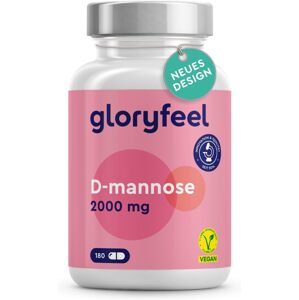 Gloryfeel D-Mannose - 2000 mg, 180 kapszula
