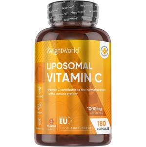 WeightWorld Liposzómális C-vitamin 1000 mg, 180 kapszula