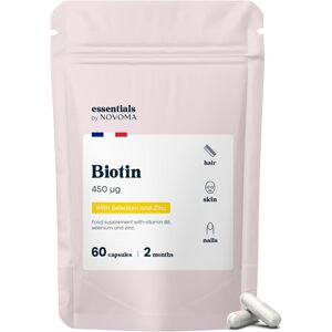 Essentials by Novoma - Biotin, 60 kapszula