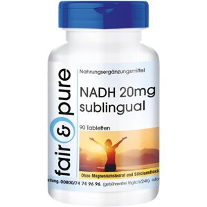 Fair & Pure® - NADH 20 mg - 90 vegán tabletta
