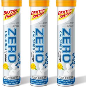 Dextro Energy Zero Calories Narancs, 3 x 20 tabletta