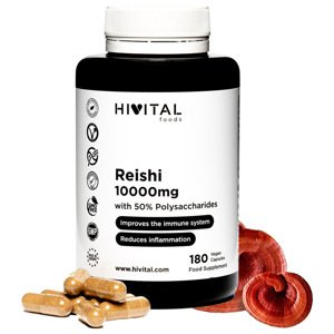 Hivital Reishi, 10000 mg, 180 kapszula