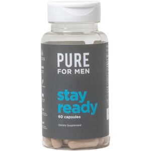 Pure for men Stay ready kapszula rostokkal, 60 kapszula