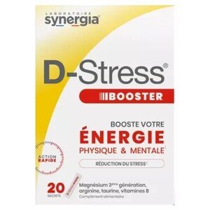 Synergia D-Stress Booster, 20 tasak