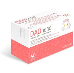 DAOhead - a DAO hiány / hisztamin intolerancia okozta migrén diétás kezelésére - 60 kapszula EXP: 11/24
