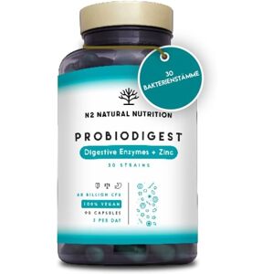 N2 Natural Nutrition Probiodigest, 90 kapszula