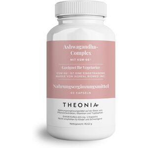 Theonia Ashwagandha Complex 9000 mg étrend-kiegészítő, 60 kapszula