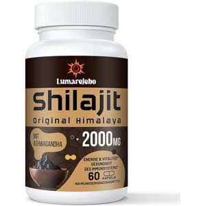 Lumarejebo Shilajit 2000 mg adagonként, 60 kapszula