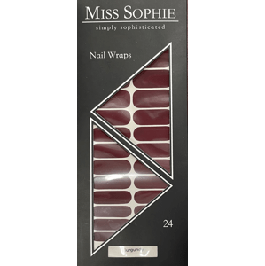 Miss Sophie ‘Burgundy’ Nail Polep