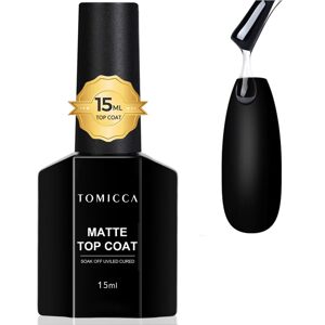 TOMICCA Matte Top Coat, 15 ml