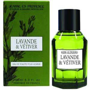 Jeanne en Provence Lavande a Vétiver Eau de Toilette férfiaknak 100ml