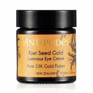 Antipodes Kiwi Seed Gold Luminous Eye Cream, ragyogó szemránckrém arannyal 30ml