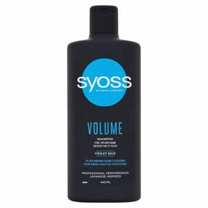 Syoss Volume - sampon finom hajra volumen nélkül 440ml