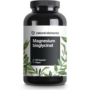 Natural Elements Magnesium Bisglycinate 180 kapszula