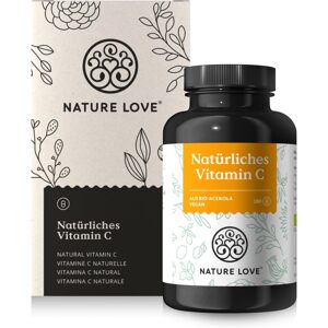NATURE LOVE® Természetes C-vitamin bio minőségben 180 kapszula