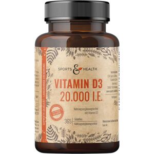 Vitamin D3, 365 kapszula, 91 g