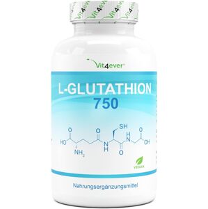 Vit4ever L-Glutathione 750 60 kapszula, lejárat: 08/24