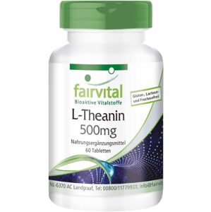 Fairvital, L-Theanin 500mg, 60 tabletta