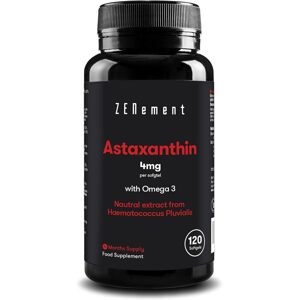Zenement Astaxanthin, 4mg Omega 3-mal, 120 lágy kapszula