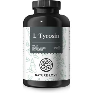 NATURE LOVE®  Vegán L-tirozin, 240 kapszula