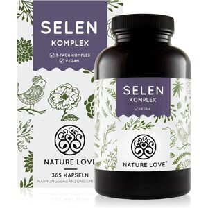 NATURE LOVE® Selenium Complex Vegan - 365 kapszula