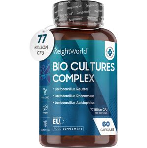 Weightworld Bio Cultures Complex Probiotikumok és Prebiotikumok, 60 kapszula