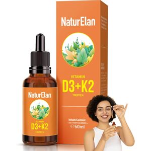NaturElan D3 K2 vitamin nagy dózisú cseppek - 50ml