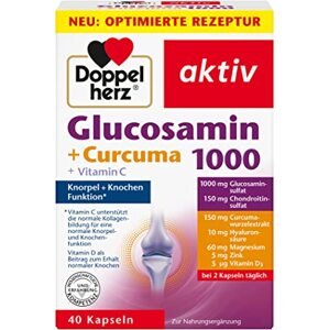 Doppelherz active Glucosamine 1000 + Curcuma, 40 kapszula