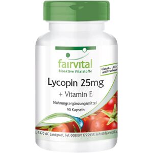 Fairvital Lycopin 25mg + vitamin E, 90 kapszula