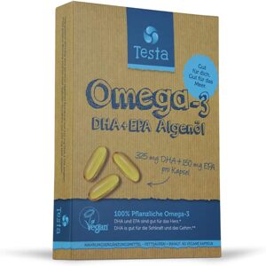 Testa Omega-3 – Algaolaj DHA + EPA, 60 kapszula