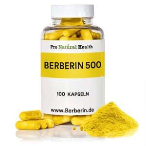 Pro Natural Health Berberin 500, 100 kapszula