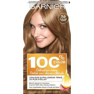 Garnier 100% Ultra Blond Access tartós szín 7.0 Sötét szőkésbarna