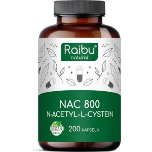 Raibu, Raibu NAC 800, 200 kapszula x 800 mg