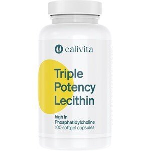 CaliVita Triple-Potency Lecithin lágyzselatin-kapszula Szójalecitin 100db