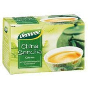 Dennree bio tea china sencha zöld 20x1.5g 30 g
