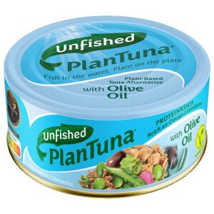 Unifished Plantuna vegán tonhal stílusú készítmény oliva olajban 150 g