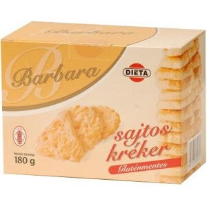 Barbara gluténmentes kréker sajtos 180 g