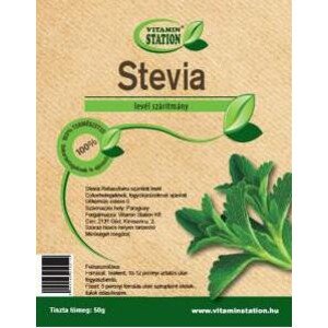 Vitamin Station stevia levél szárítmány 50 g